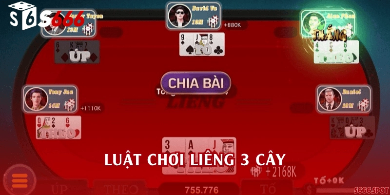 Luật chơi Liêng 3 cây